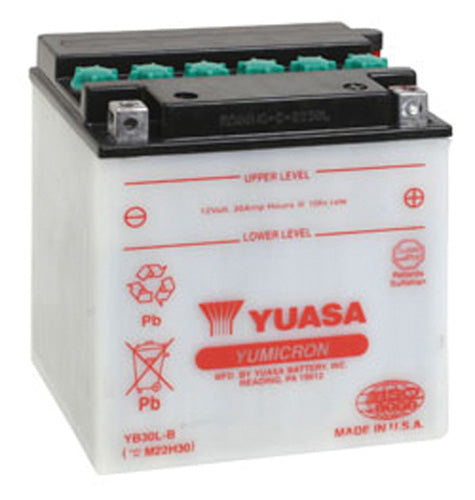 YUASA YB30L-B YUMICRON-12 VOLTBATTERY#mpn_YUAM22H30