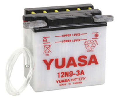 YUASA 12N9-3A CONVENTIONAL 12 VOLT BATTERY#mpn_YUAM2293A