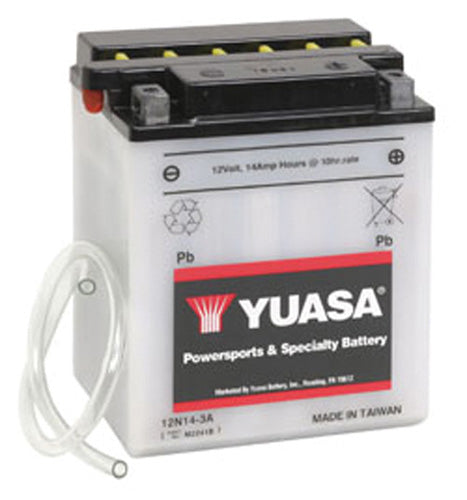 YUASA 12N14-3A CONVENTIONAL 12VOLT BATTERY#mpn_YUAM2241B