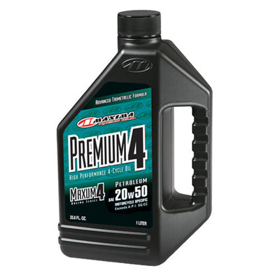 Maxima 35901 Premium 4 Engine Oil 20W50 Liter Bottle #35901