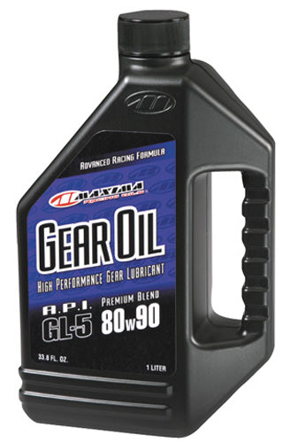 Maxima 43901 Premium Gear Oil 80W90 Liter Bottle #43901