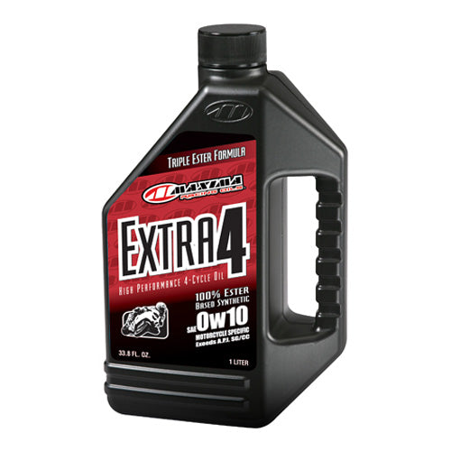 Maxima 30-13901 Extra 4 Engine Oil 0W10 Liter Bottle #30-13901