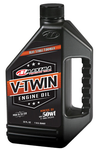 Maxima 30-07901 V-Twin Mineral Engine Oil 50Wt 32 Oz #30-07901