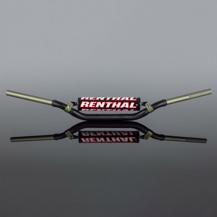 RENTHAL TWINWALL HANDLEBAR PADDED - BLACK#mpn_991-01-BK-07-185