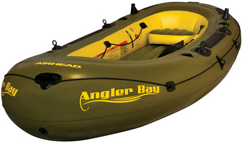 Kwik Tek AHIBF-06 Airhead Angler Bay Inflatable Boat 6 Person #AHIBF-06
