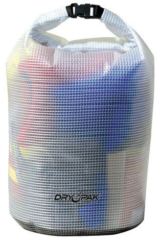 Kwik Tek WB-3 Dry Pak Roll Top Dry Gear Bag - Clear 9.5" X 16 #WB-3