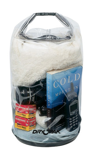Kwik Tek WB-9 Dry Pak Roll Top Dry Gear Bag - 12.5" X 28" Clear #WB-9