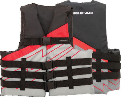 AIRHEAD BOLT 4-BUCKLE LIFE VEST - YOUTH#mpn_30084-03-A-BR