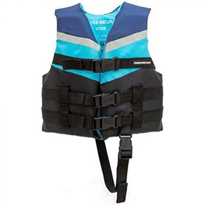 Kwik Tek 30053-04-A-BL Vibe 3-Buckle Life Vest - S/M #30053-04-A-BL