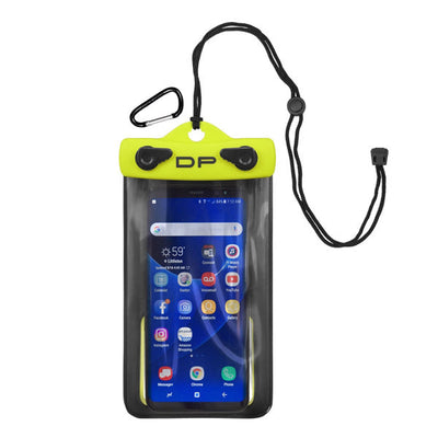 Kwik Tek DP-46LL Spartphone/Mp3 Case - Dry Pak 4 X 6 Lemon/Lime #DP-46LL