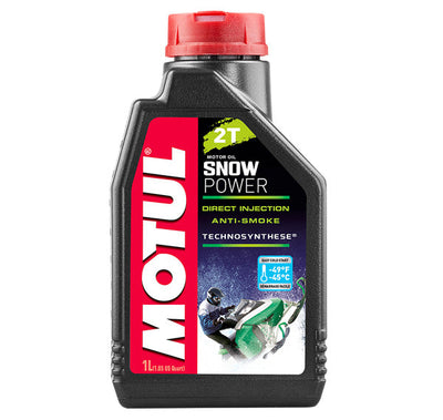 Motul Lubricants 105887 Snowpower 2T Snowmobile Oil - 1 Liter #105887