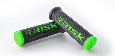 Risk Racing 291 Risk Racing Atv/Mtb Grip - Fusion 2.0 With Grip Tech - Green #00291