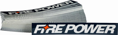 FIRE POWER STICKER NAVY 100 PKS#mpn_99-8103