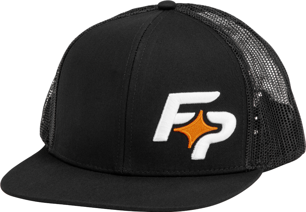 FLAT BILL FP HAT BLACK #99-8107