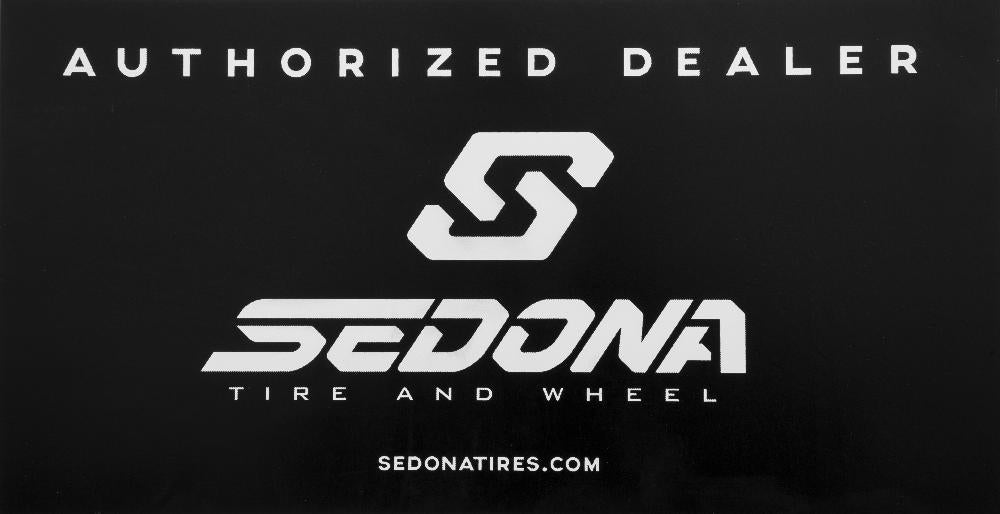 Sedona Authorized Dealer Window Decal4.25" X 8.125" #mpn_SEDONA DEALER