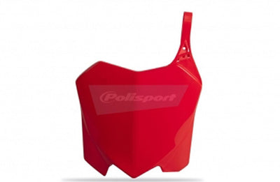 NUMBER PLATE CRF250R RED CR04#mpn_8656700003