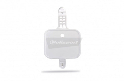 Polisport 8661800001 Number Plate - White #8661800001