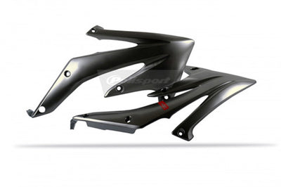 RADIATOR SCOOPS CRF450R PD+ BRUSH ALUMINIUM#mpn_8411300012