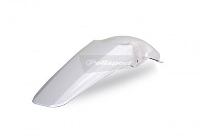 Polisport 8565300001 Rear Fender - White #8565300001