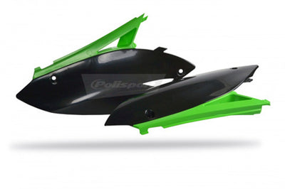 SIDE PANELS KX250F Factory COLOR 2009-2012 GREEN 05/BLACK#mpn_8604800003