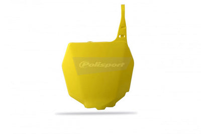 Polisport 8660400002 Number Plate - Yellow Rm01 #8660400002