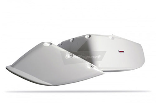 Polisport 8564300001 Front Fenders Pair - White #8564300001
