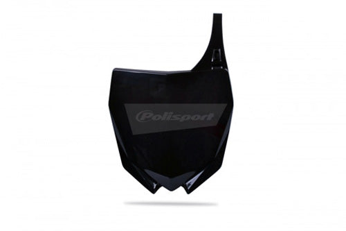 Polisport 8678400002 Number Plate - Black #8678400002