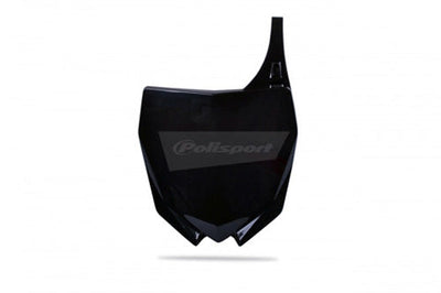 Polisport 8678400002 Number Plate - Black #8678400002