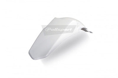 Polisport 8560500001 Rear Fender - White #8560500001