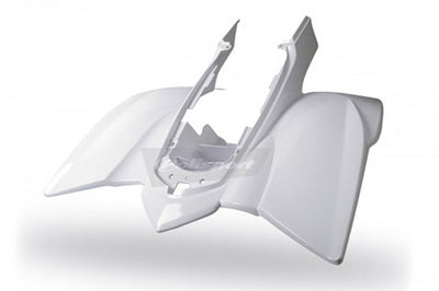 Polisport 8564100001 Rear Fender - White #8564100001