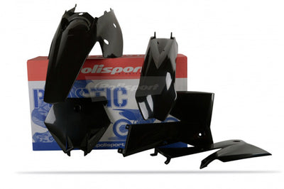 POLISPORT COMPLETE KIT / KTM EXC/EXC-F , BLACK#mpn_90195