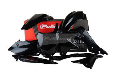 POLISPORT COMPLETE KIT / KX250F NEW, BLACK#mpn_90544