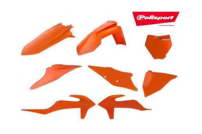 POLISPORT  MX COMPLETE KIT KTM, FLO ORANGE#mpn_90824