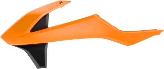 Polisport 8417800008 Radiator Scoop - Flo Orange/Black #8417800008
