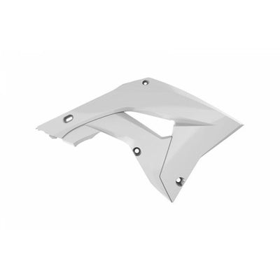POLISPORT  RADIATOR SCOOPS RESTYLING HONDA, WHITE#mpn_8421600002