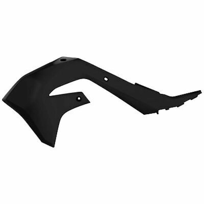 Polisport 8423400003 Radiator Scoop - Black #8423400003