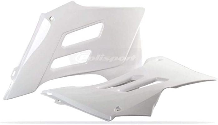 Polisport 8426400002 Radiator Scoop - White #8426400002