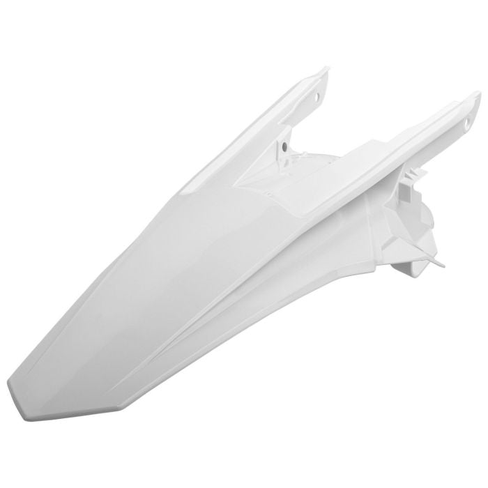 Polisport 8595900002 Rear Fender - Rear White #8595900002