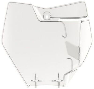 POLISPORT  NUMBER PLATE KTM, CLEAR#mpn_8666400005