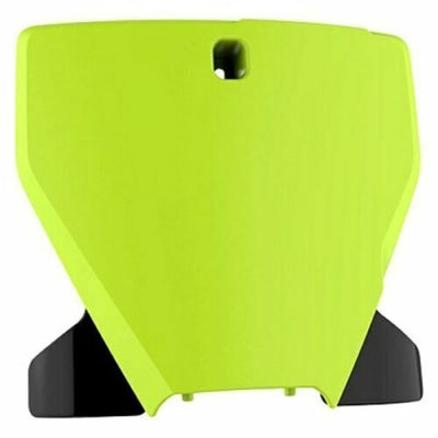 POLISPORT  NUMBER PLATE HUSQVARNA, YELLOW FLO/BLACK#mpn_8666500003
