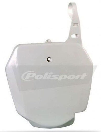 POLISPORT  NUMBER PLATE SUZUKI, WHITE#mpn_8670600002