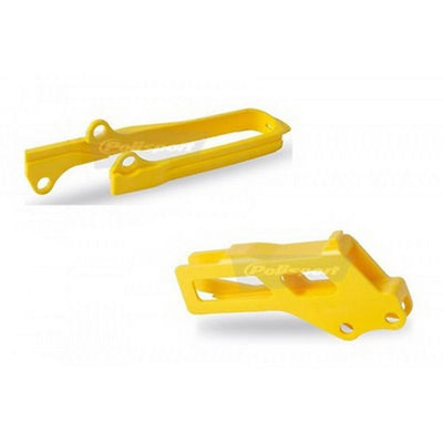 POLISPORT CHAIN GUIDE/SLIDER KIT, YELLOW RM01#mpn_90615