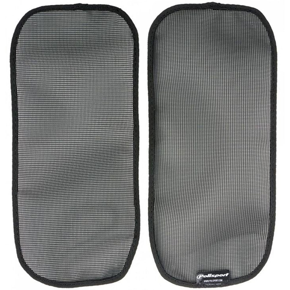 Polisport 8465500001 Radiator Scoops - Black #8465500001