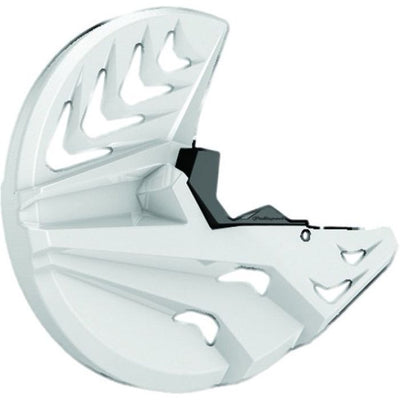 POLISPORT DISK & BOTTOM FORK PROTECTOR WHITE/BLACK#mpn_8155600002