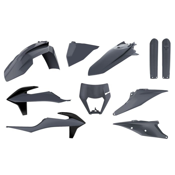 Polisport 90917 Enduro Plastic Kit - Nardo Grey #90917