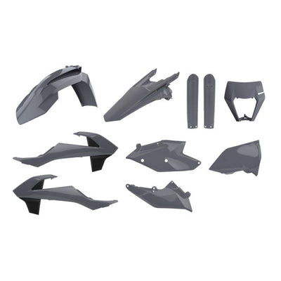 Polisport 90889 Enduro Plastic Kit - Nardo Grey #90889