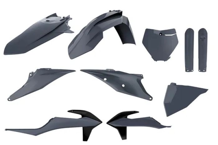 POLISPORT ENDURO STANDARD KIT NARDO GREY#mpn_90861
