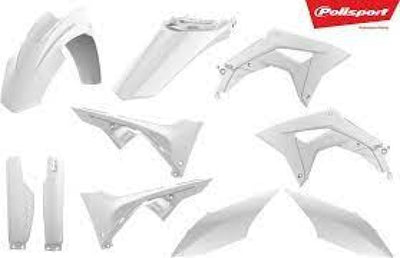 POLISPORT MX COMPLETE KIT WHITE#mpn_90848