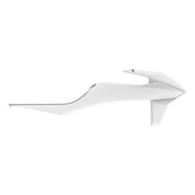 Polisport 8422100010 Radiator Scoop - White Bd #8422100010