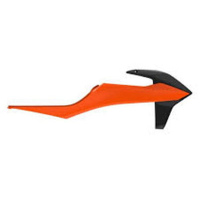 POLISPORT RADIATOR SCOOPS ORANGE KTM16/BLACK#mpn_8422100011